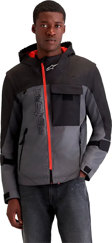 Alpinestars Morfex WP Jacket, Lunar / Gray / Black