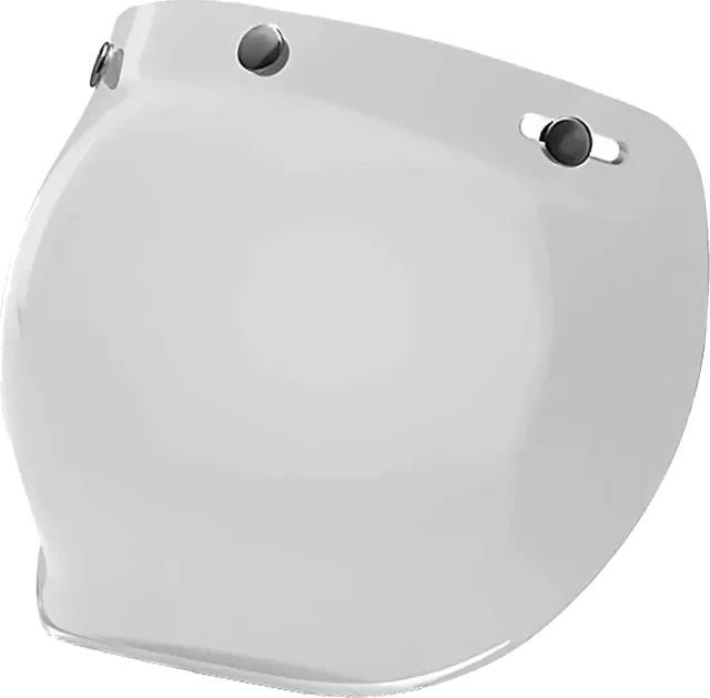 Bell 3-Snap Bubble 06 Face Shield Helmet Accessories, clear