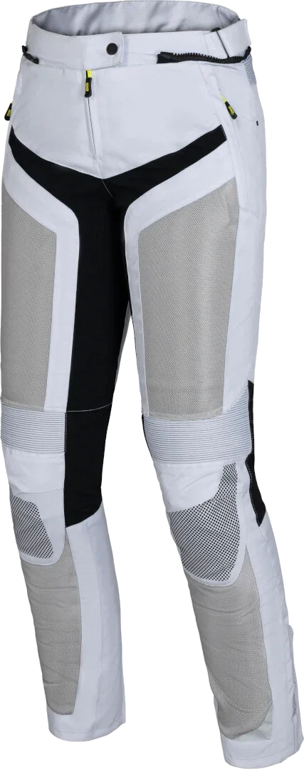 IXS Trigonis-Air Ladies Motorcycle Textile Pants, dark grey/black