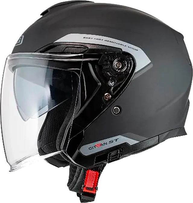 Nzi Cityan Duo Solid Nouveau Modular Helmet, Matt Black