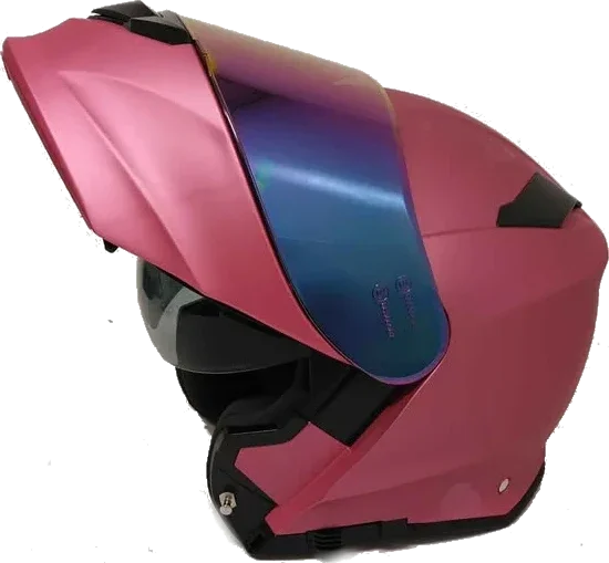 Z1R Solaris 2.0 Modular Helmet Satin Pink Mirror Shield