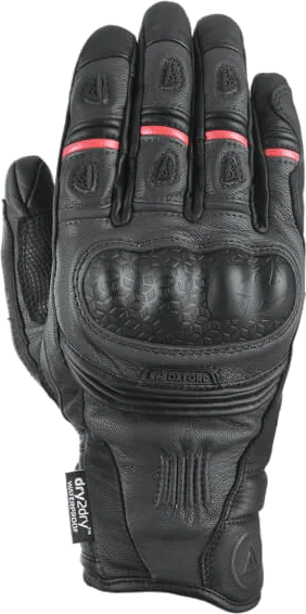 Oxford Mondial CE Short Waterproof Gloves - Tech Black, Tech Black