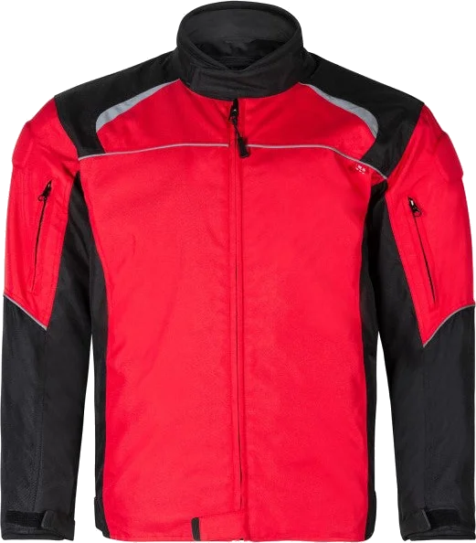 Noru Taifu Jacket, black black red