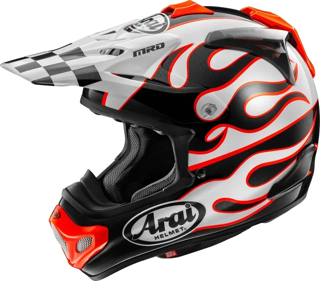 Arai MX-V Evo Flame White, White