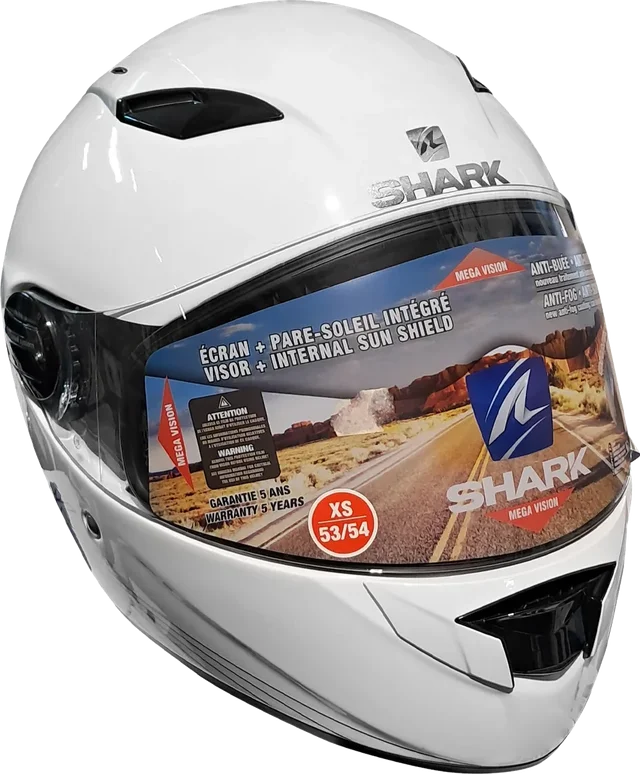 Shark Vision-R Helmet White