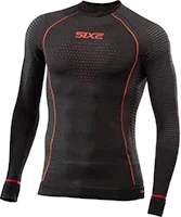 Six2 Ts2w Blazefit Warm Shirt Black Red