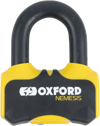 Oxford Nemesis 16mm Disc Lock Yellow