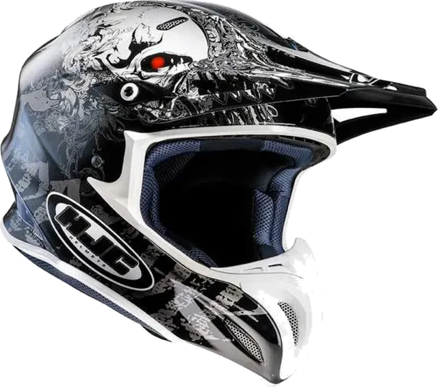 HJC Rpha X Seeze Motocross Helmet, Black
