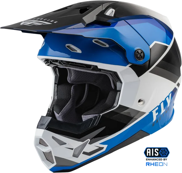 Fly Racing Formula CP Rush Helmet - Closeout, black blue white