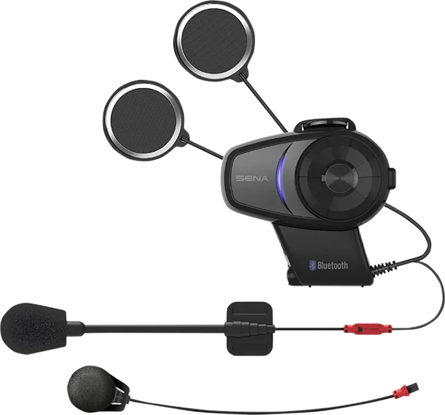 Sena 10S Bluetooth Headset & Intercom Single Communication Head Set Accessories, black