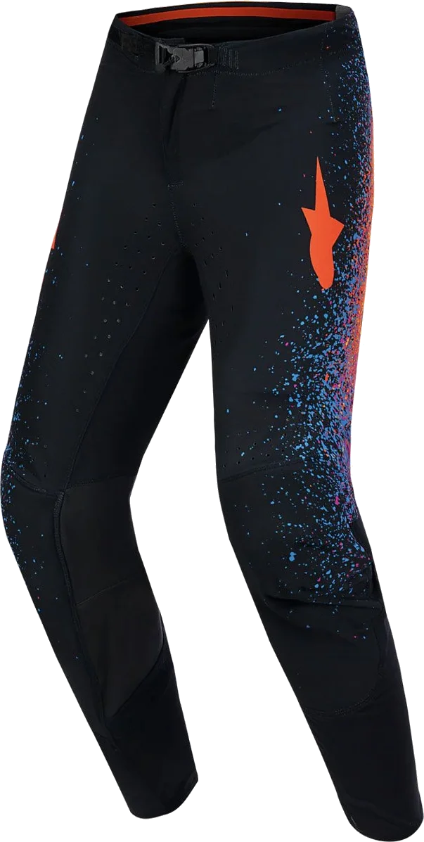Alpinestars Limited Edition Supertech Black Hole Pants, black burst