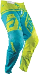 Answer Racing Mens Syncron Air MX Pants, Yellow, Cyan