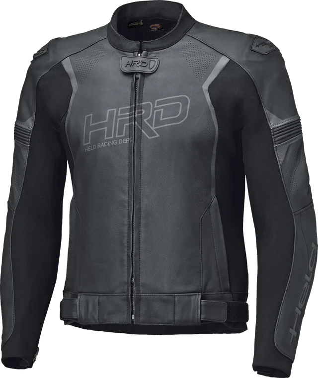 Held Street 4 Leather Jacket - Black / Anthracite, Black / Anthracite