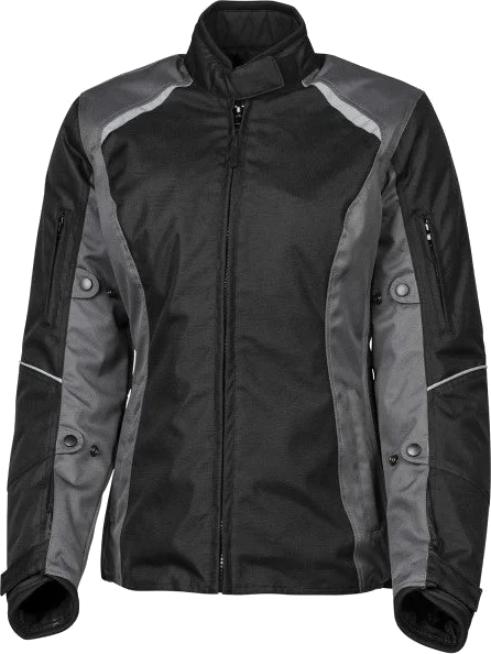 Noru Women Arashi Jacket, black grey