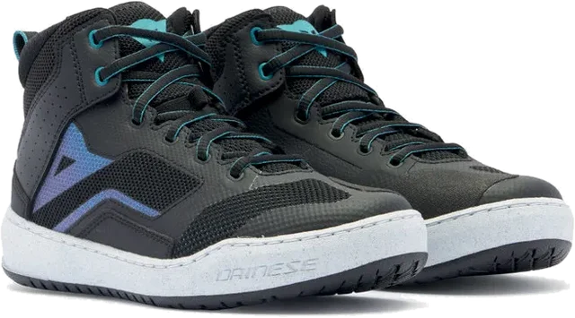 Dainese SUBURB AIR SHOES WOMAN, Black/White/Blue