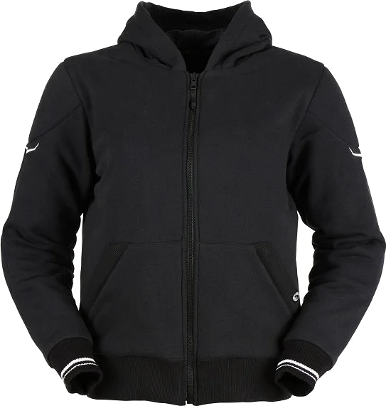 Furygan Women's Luxio Hoodie, black white