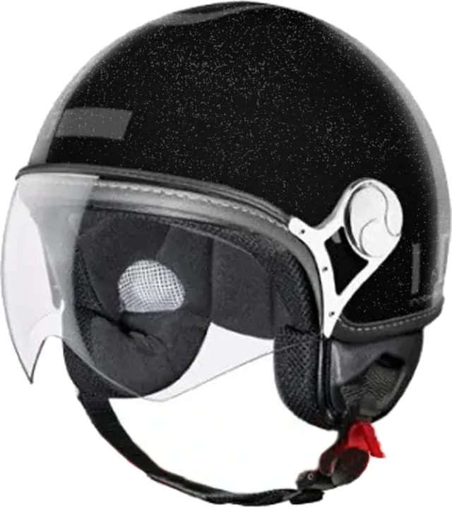 New Max Idi Zerotre Helmet Black/Titanium