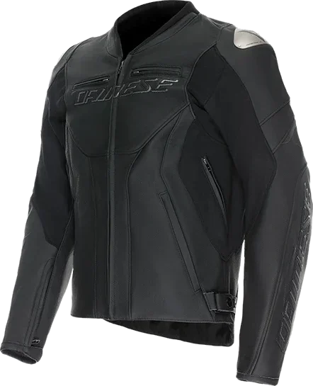 Dainese Racing 5 Leather Jacket - 691 Black