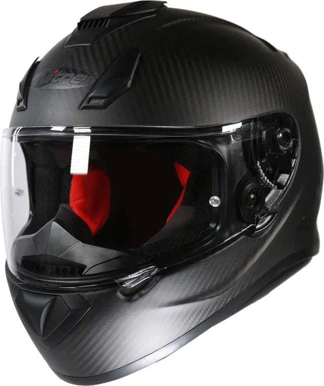 Nitro N3100 Carbon Uno Helmet Satin Carbon Gun, Satin Carbon Gun