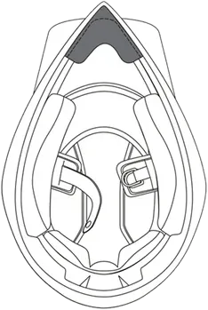 AGV AX9 Wind Deflector