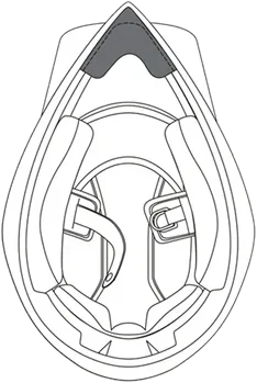 AGV AX9 Wind Deflector