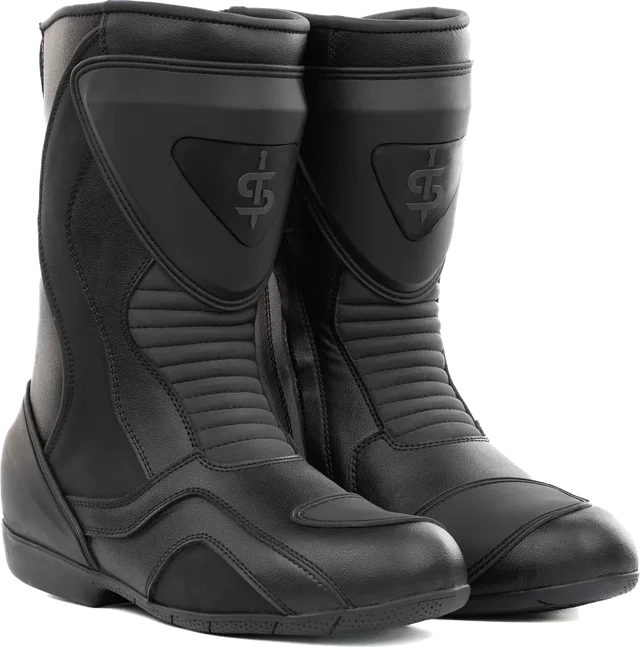 Spada Cyclone Waterproof Black Motorcycle Boots