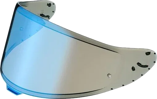 Shoei CWR-F2 Pinlock Ready Face Shield Helmet Accessories, blue mirror