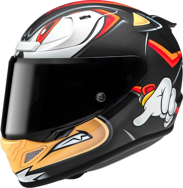 HJC RPHA 12 MC1SF Helmet Shadow The Hedgehog, Shadow The Hedgehog