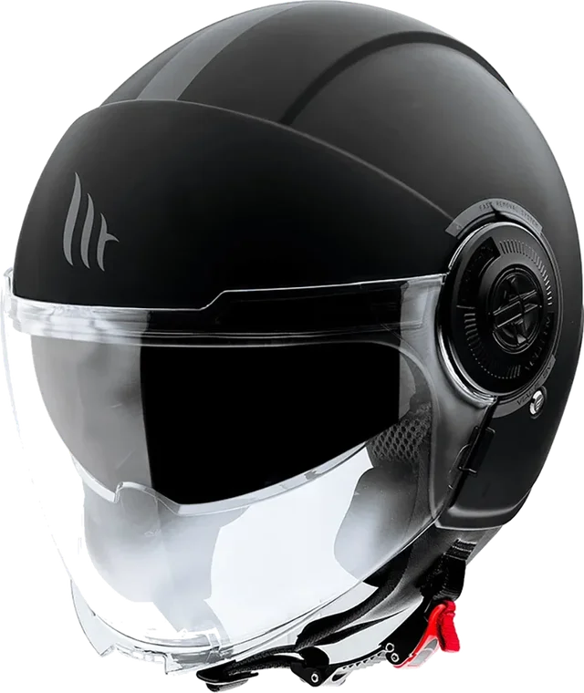 MT Viale Helmet Matt Black, Matt Black