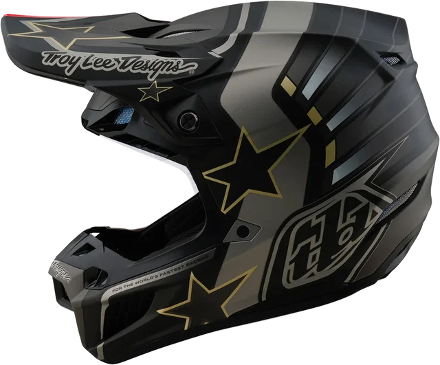 Troy Lee Designs SE5 Composite Helmet W/ MIPS - Rays, black