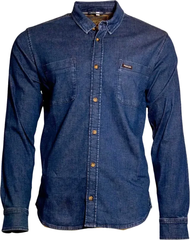 Rokker Nashville Long Sleeve Shirt, Dark Blue