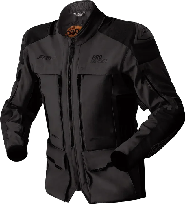 RST Pro Series Adventure D3O Textile Jacket, black black
