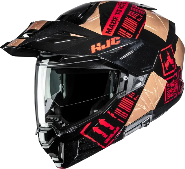 Hjc I80 Reign Modular Helmet Grey, Black/Beige/Red