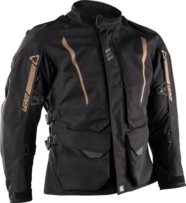 Leatt Ladies ADV 5.5 DriTour Textile Jacket - Stealth Black / Grey, Stealth Black / Grey
