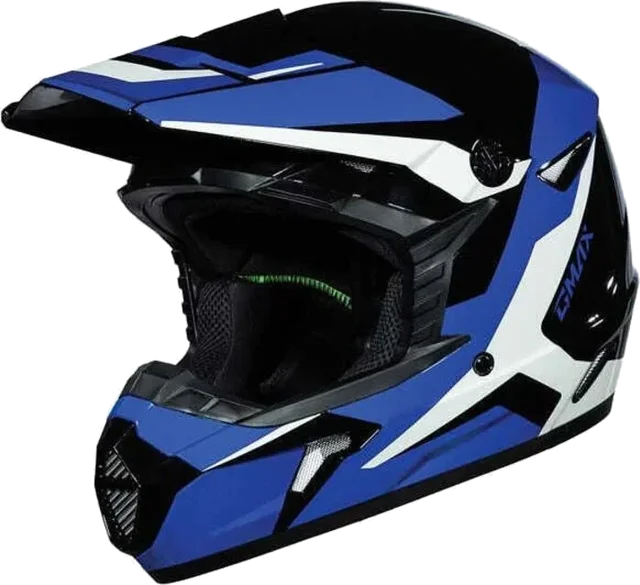 GMax MX46 Cyclus Helmet, Black/Blue