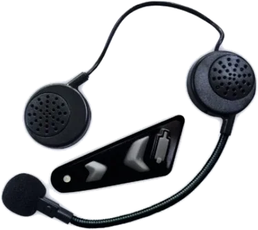 SMK A2 Bluetooth Headset for SMK Hybrid Evo Helmets, Clear