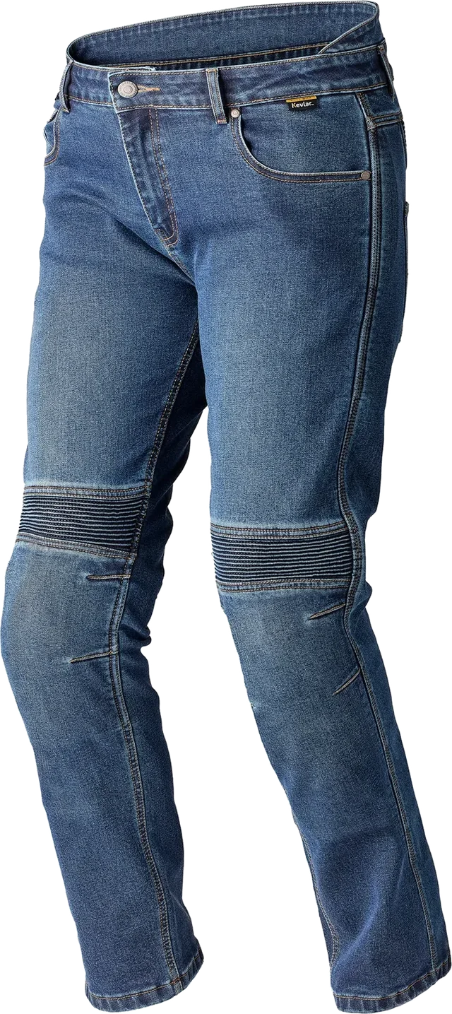 RST Tech Pro CE Mens AAA Short Leg Jeans - IOM TT Blue