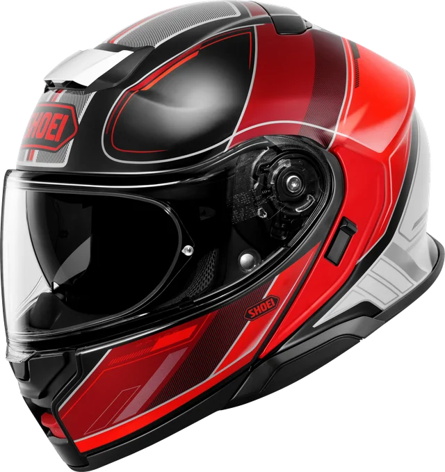 Shoei Neotec 3 Sharpen, Red/Black/White