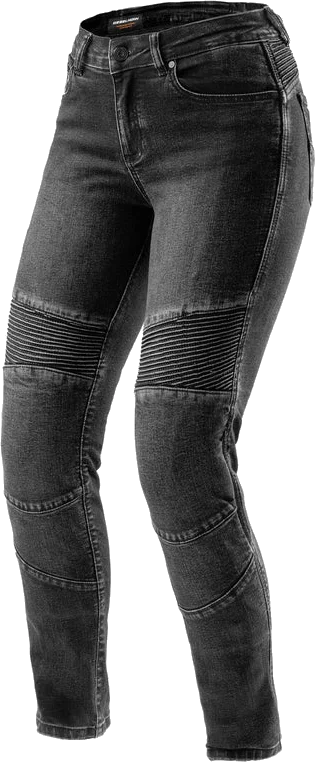 Rebelhorn Agness 2 Ladies Jeans Monolayer Washed Black