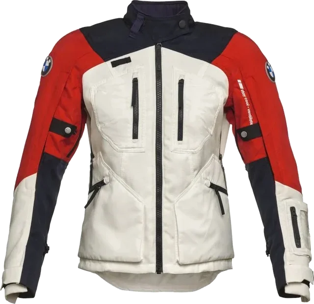 BMW GS Rallye Women's GTX Jacket, red white