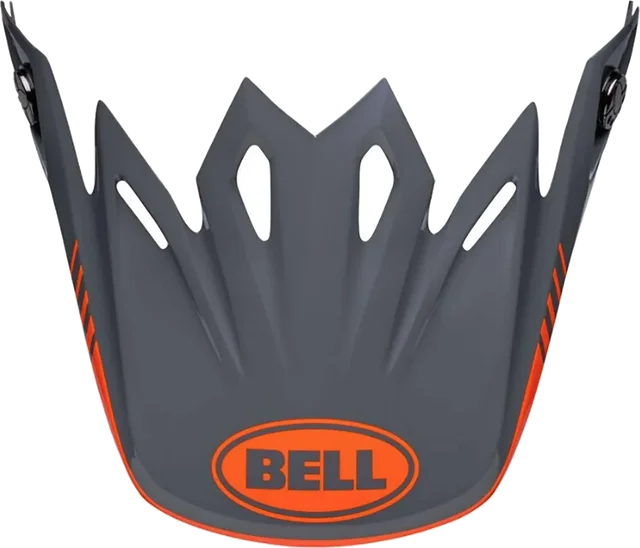 Bell Moto-9 Louver Visor Helmet Accessories, black orange