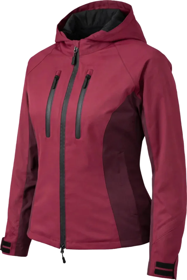 Spada Ladies Lula WP Textile Jacket - Port Red, Port Red