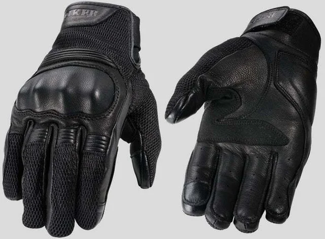 Rokker Austin Mesh Gloves, Brown/White