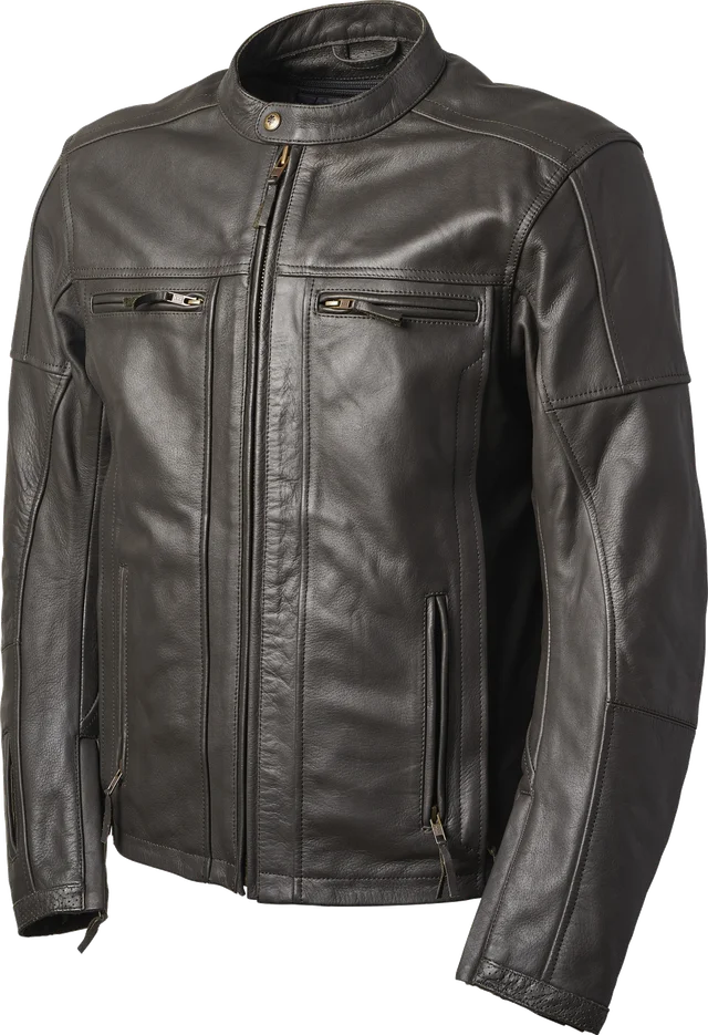 Roland Sands Design Roland Sands Seventy4 Linden CE Jacket (4XL), Dark Brown