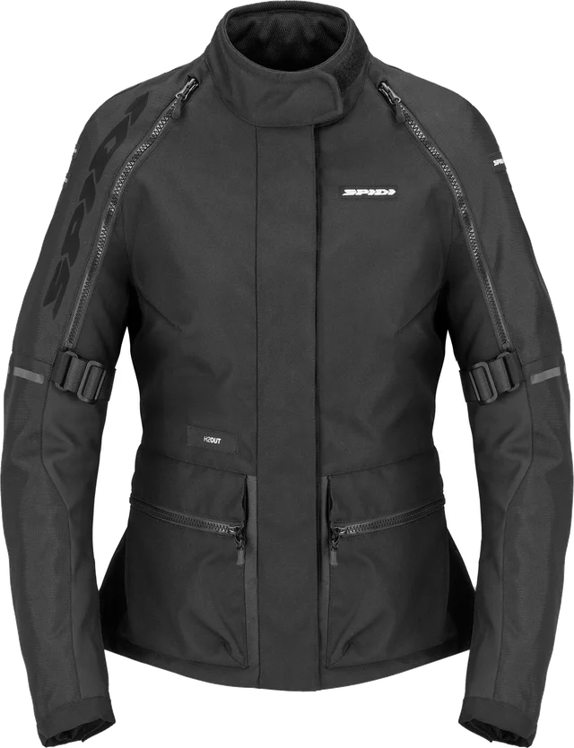 Spidi Ridemaster waterproof Ladies Motorcycle Textile Jacket, black