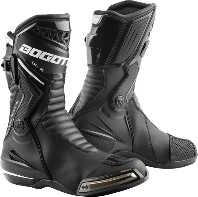 Bogotto Suzuka Motorcycle Boots, black