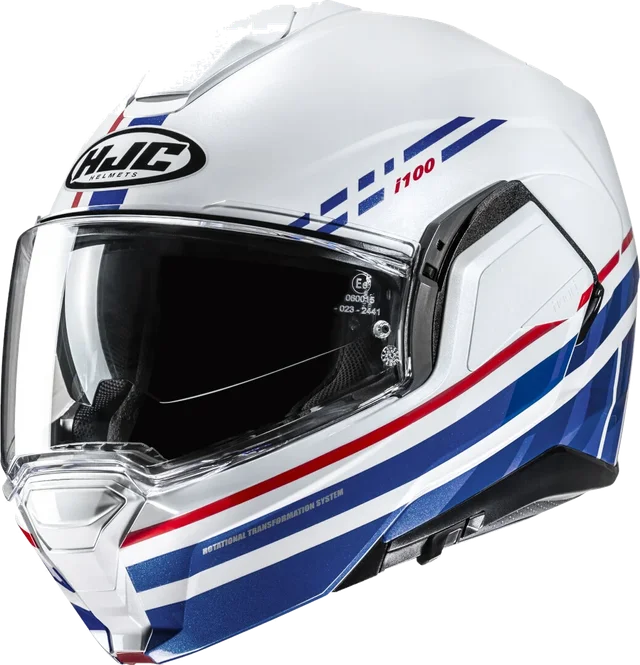 HJC I100 - SYSMA, White/Blue/Red