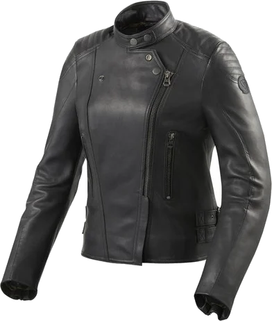 REV'IT! REV'IT! Women's Erin Leather Jacket, Black