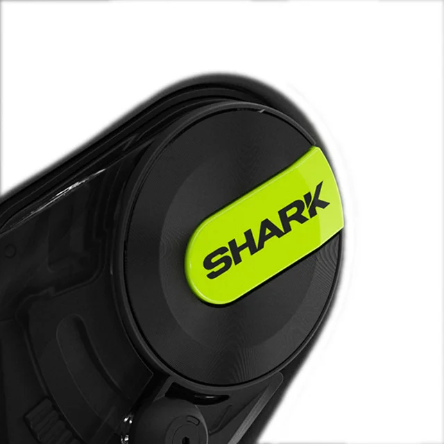 Shark Visor Mechanism Cover Matt Black / Yellow For Spartan RS Helmets