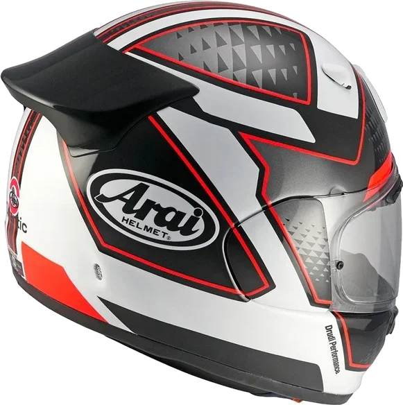 Arai Contour-x Proto Helmet, Red Gray Black